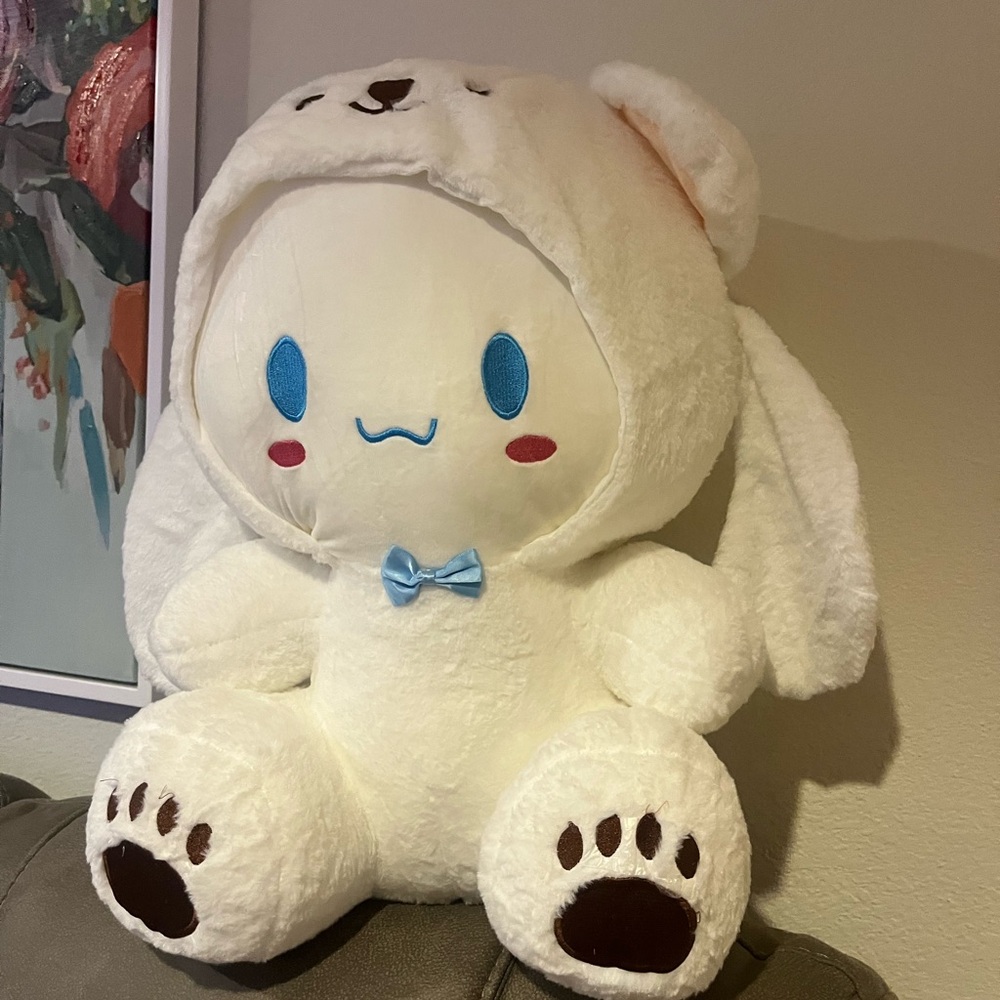 LARGE cinnamon roll plush